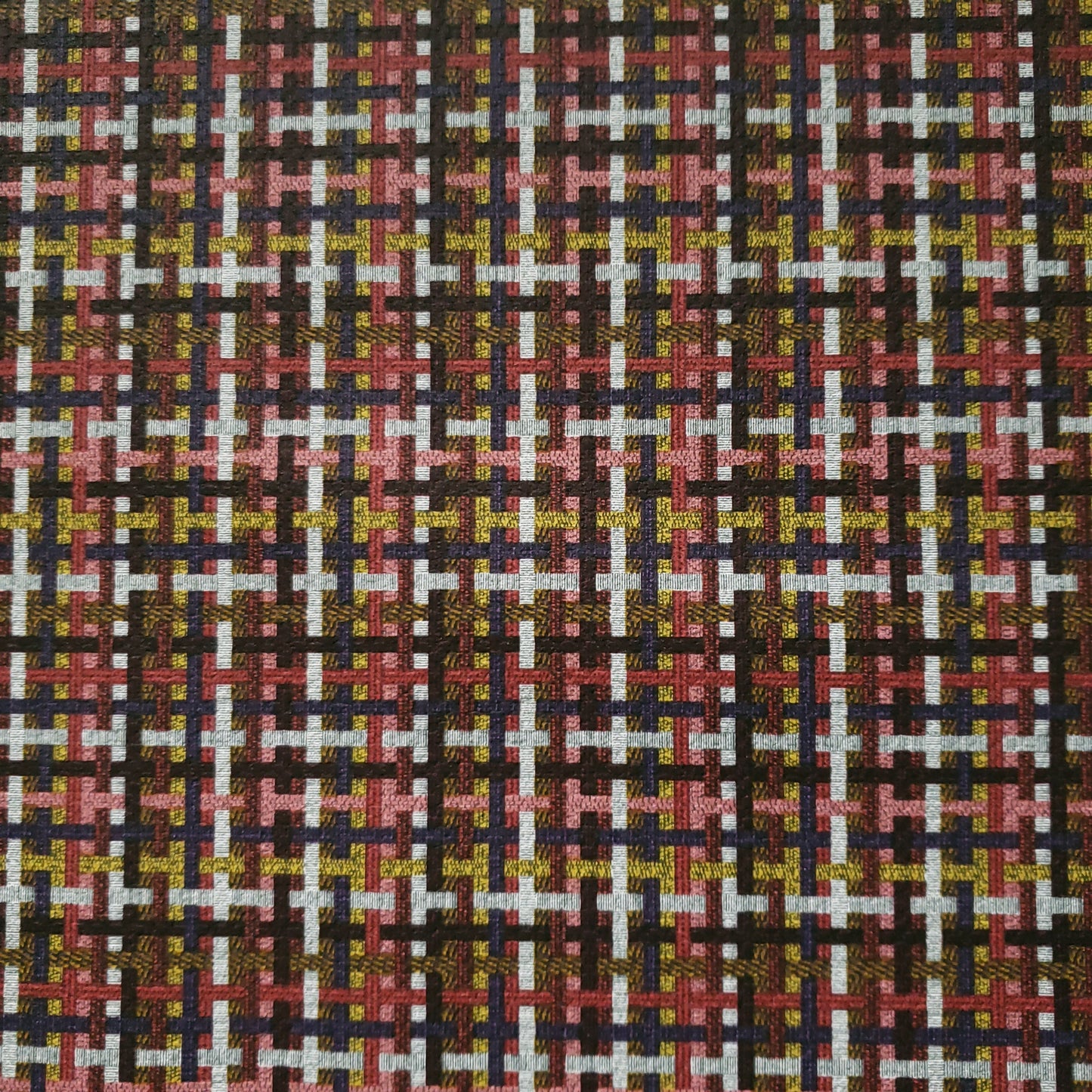 Flaming Plaid Patterned Vinyl