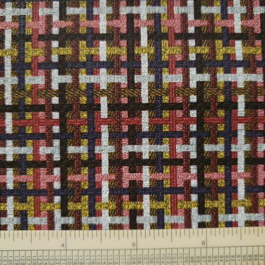 Flaming Plaid Patterned Vinyl