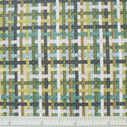 Calming Plaid Patterned Vinyl