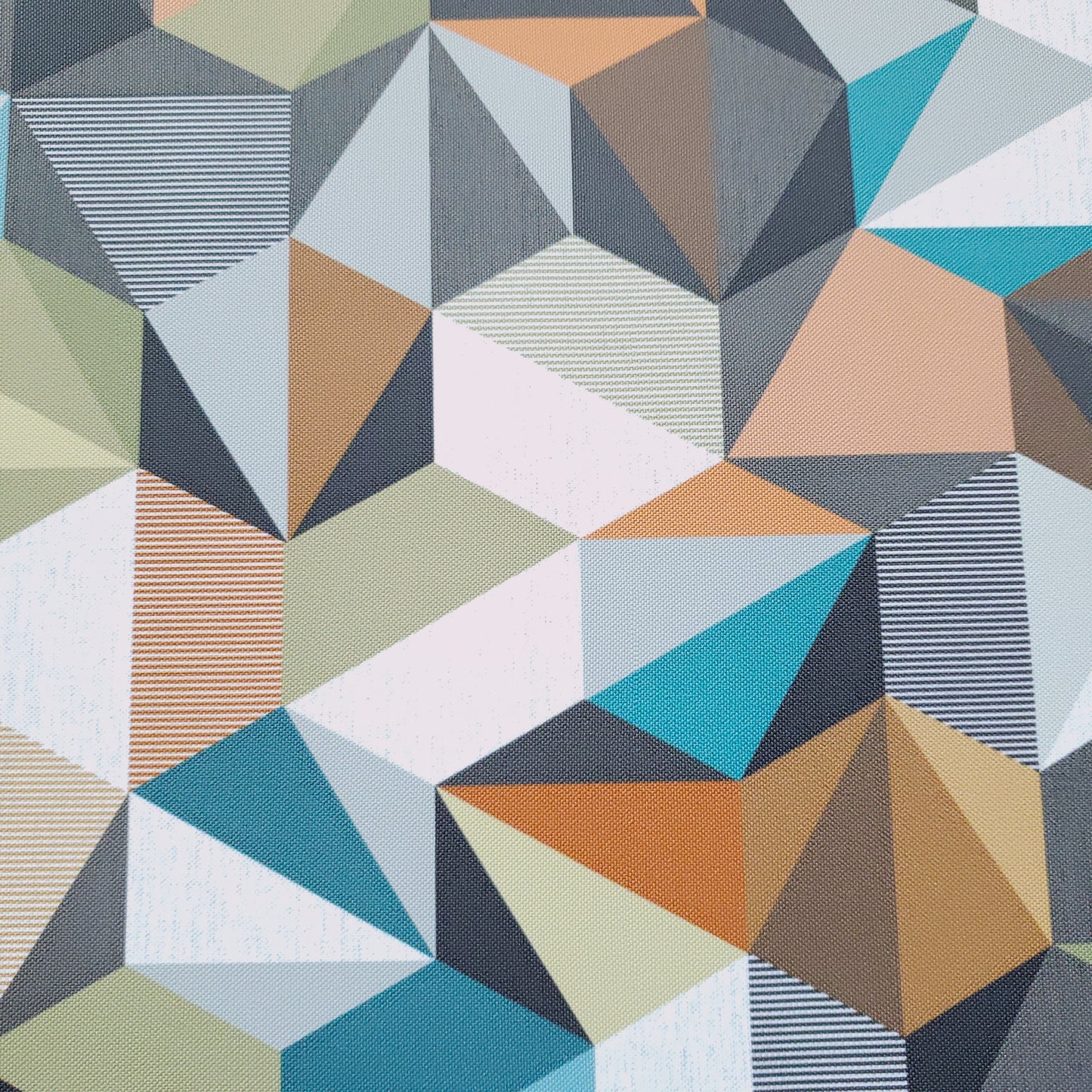 Mojave Desert at Dusk Polygonal Patterned Vinyl