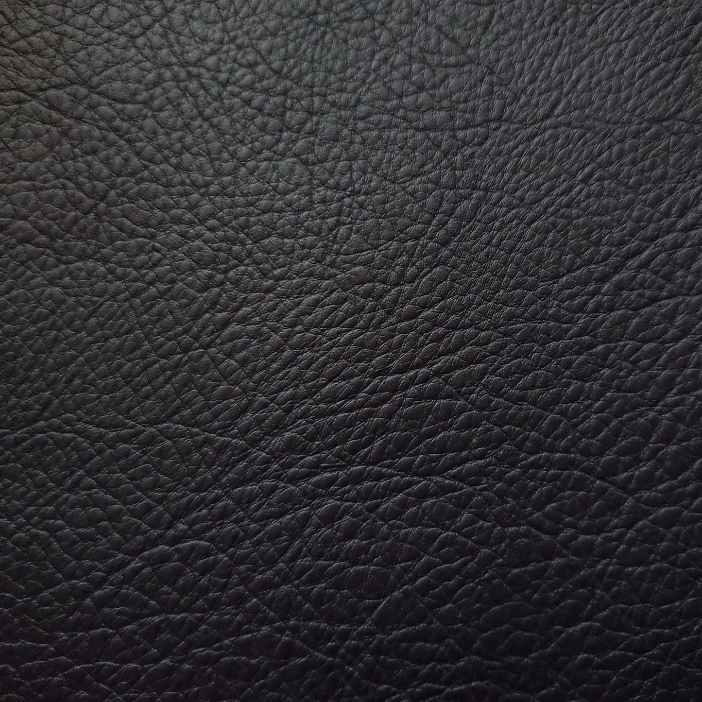 Tar Black Faux Leather