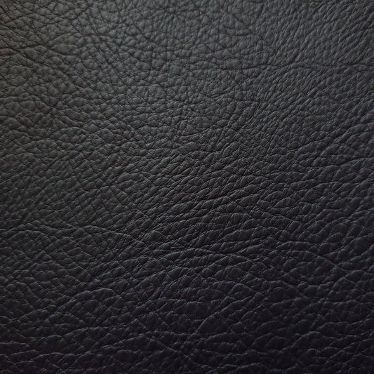 Tar Black Faux Leather