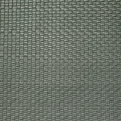 Basketry in Gray Faux Leather