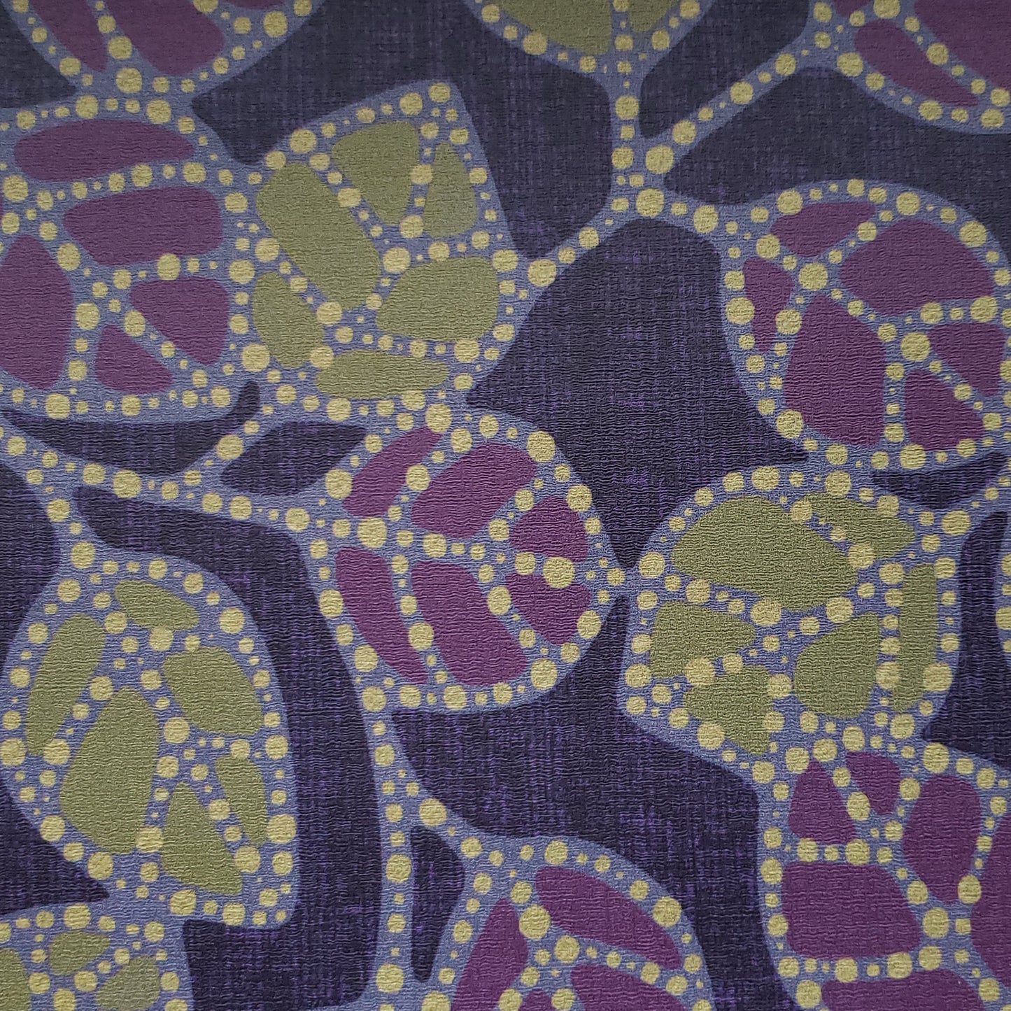 Winter Night Foliage Patterned Vinyl