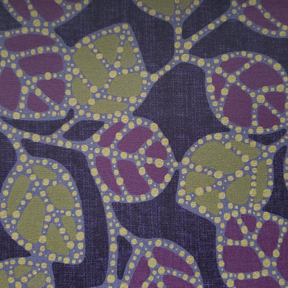 Winter Night Foliage Patterned Vinyl