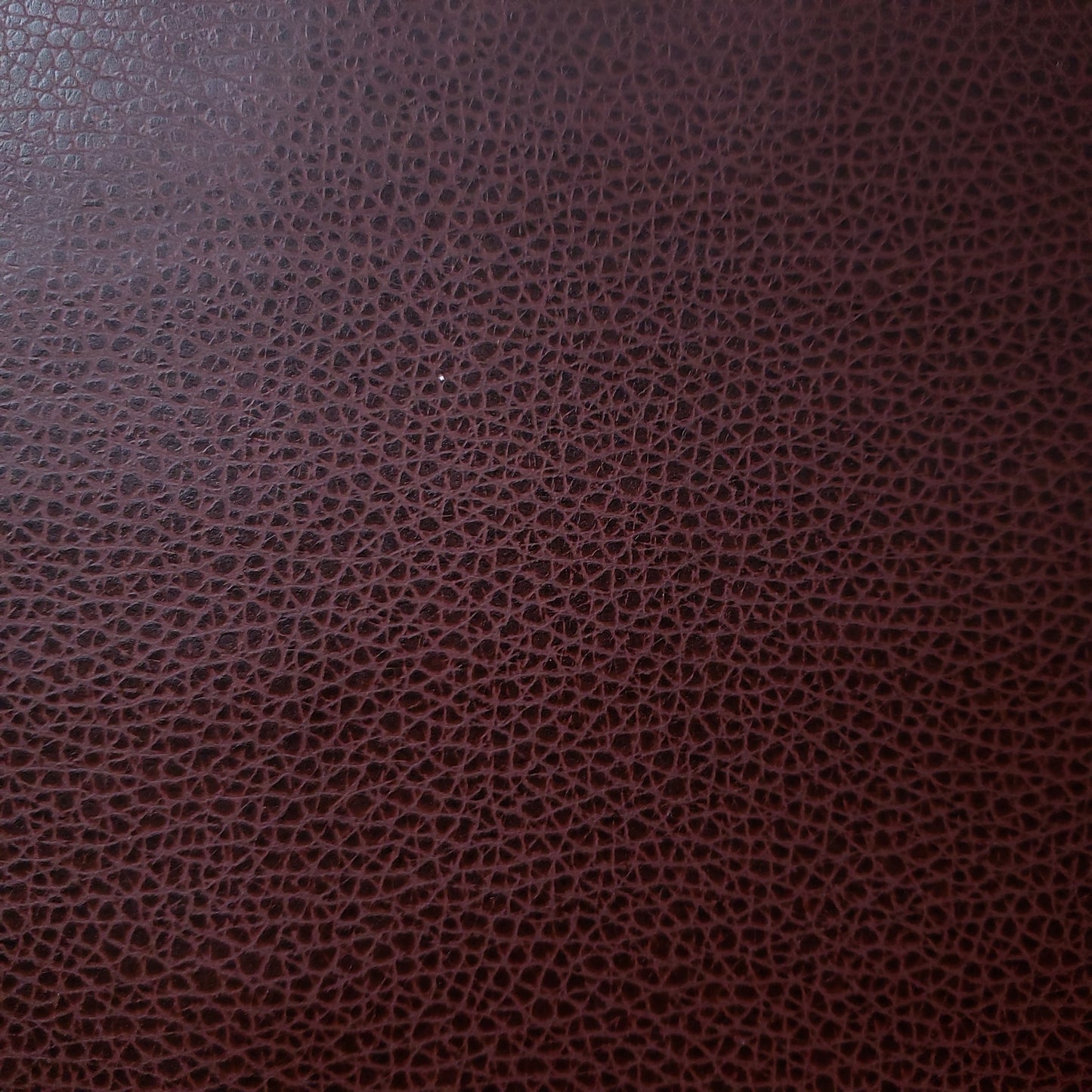 Burnt Umber Faux Leather