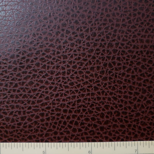 Burnt Umber Faux Leather