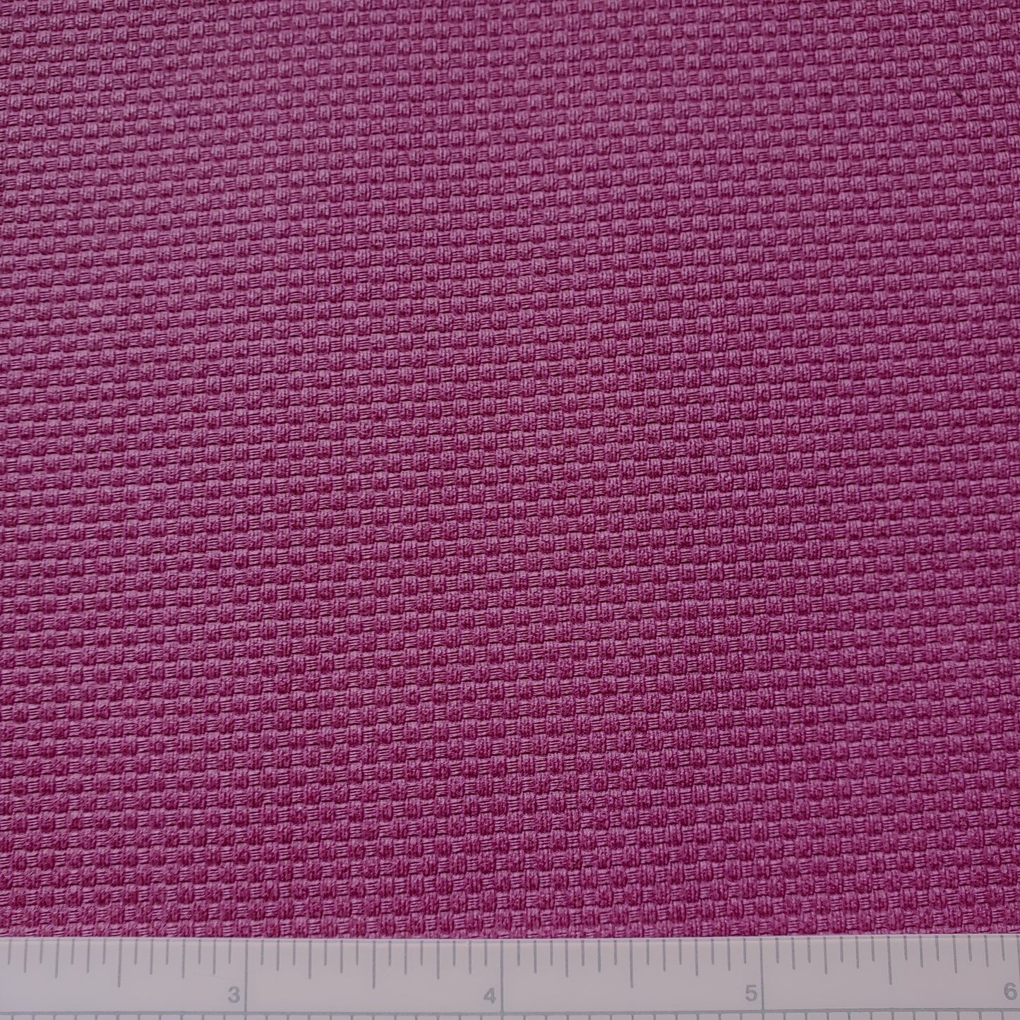 Raspberry Basketweave Textured Vinyl