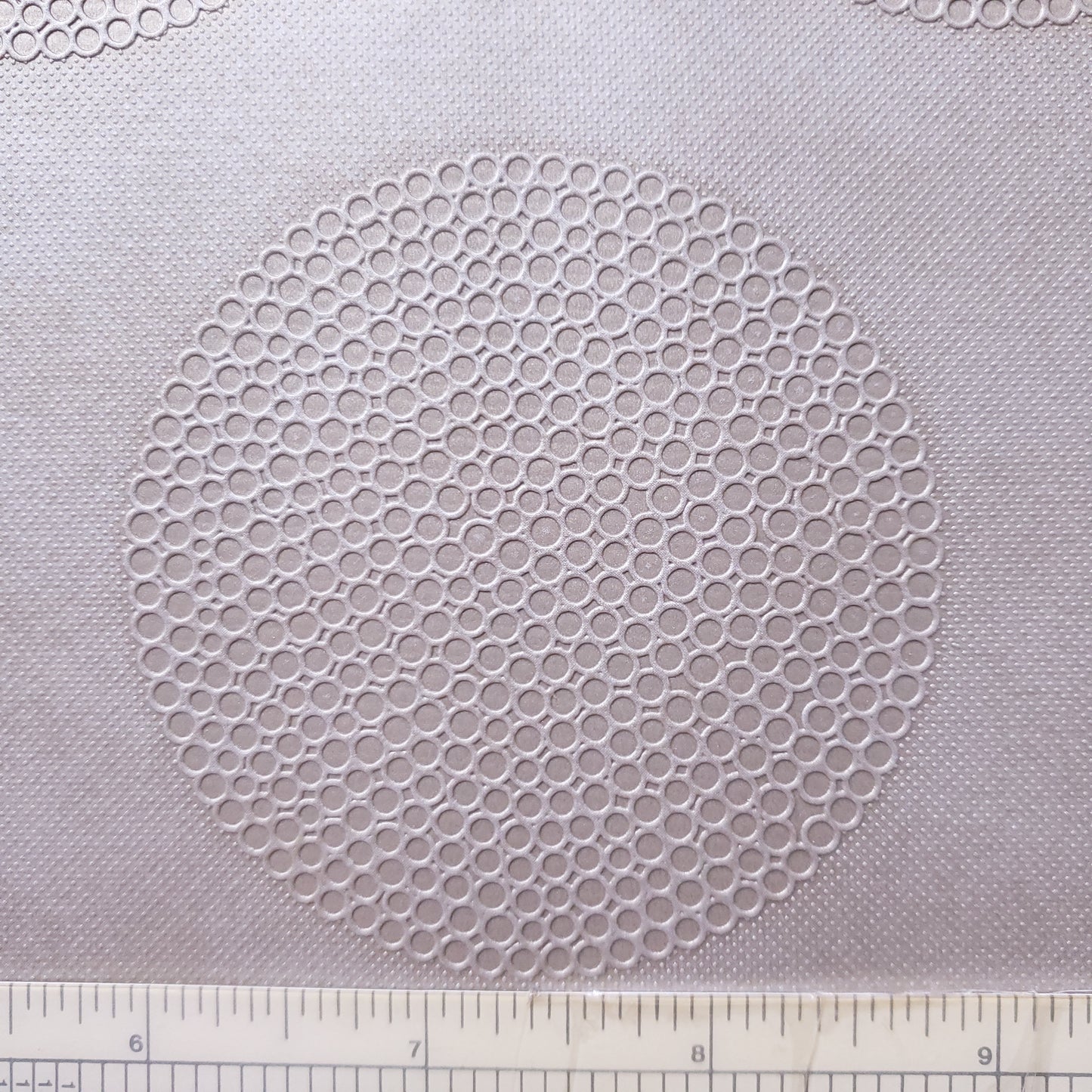 Pale Platinum Medallion