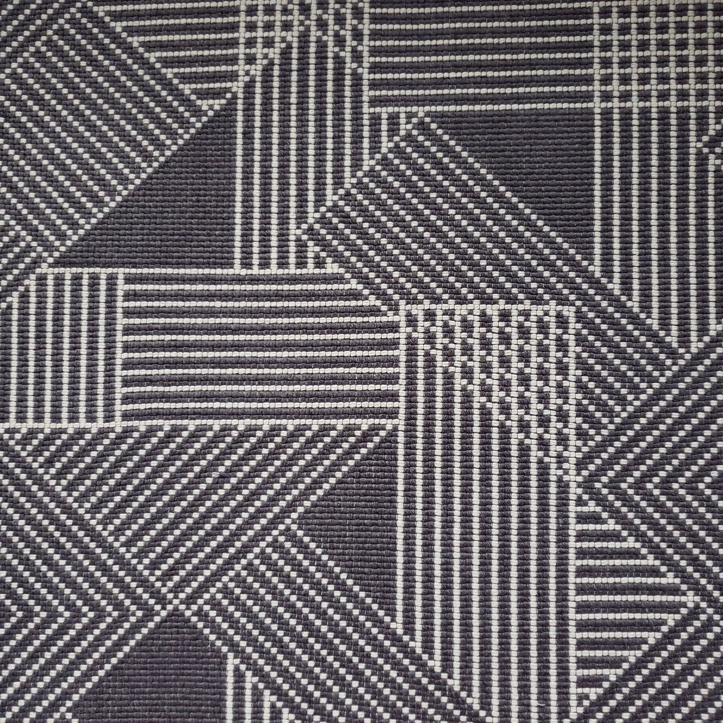 Silver Angles Fabric