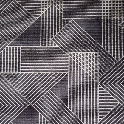 Silver Angles Fabric
