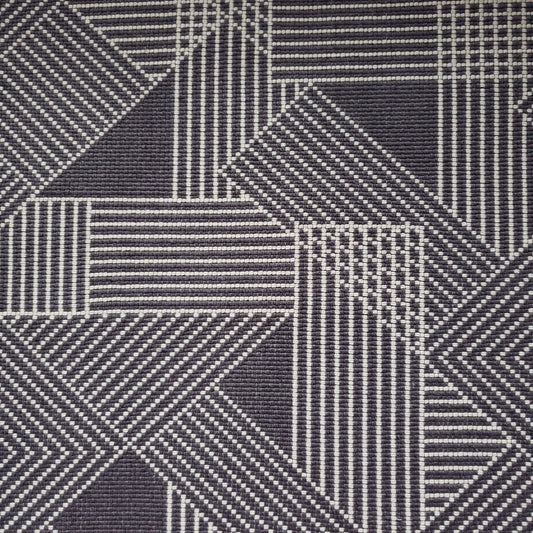 Silver Angles Fabric