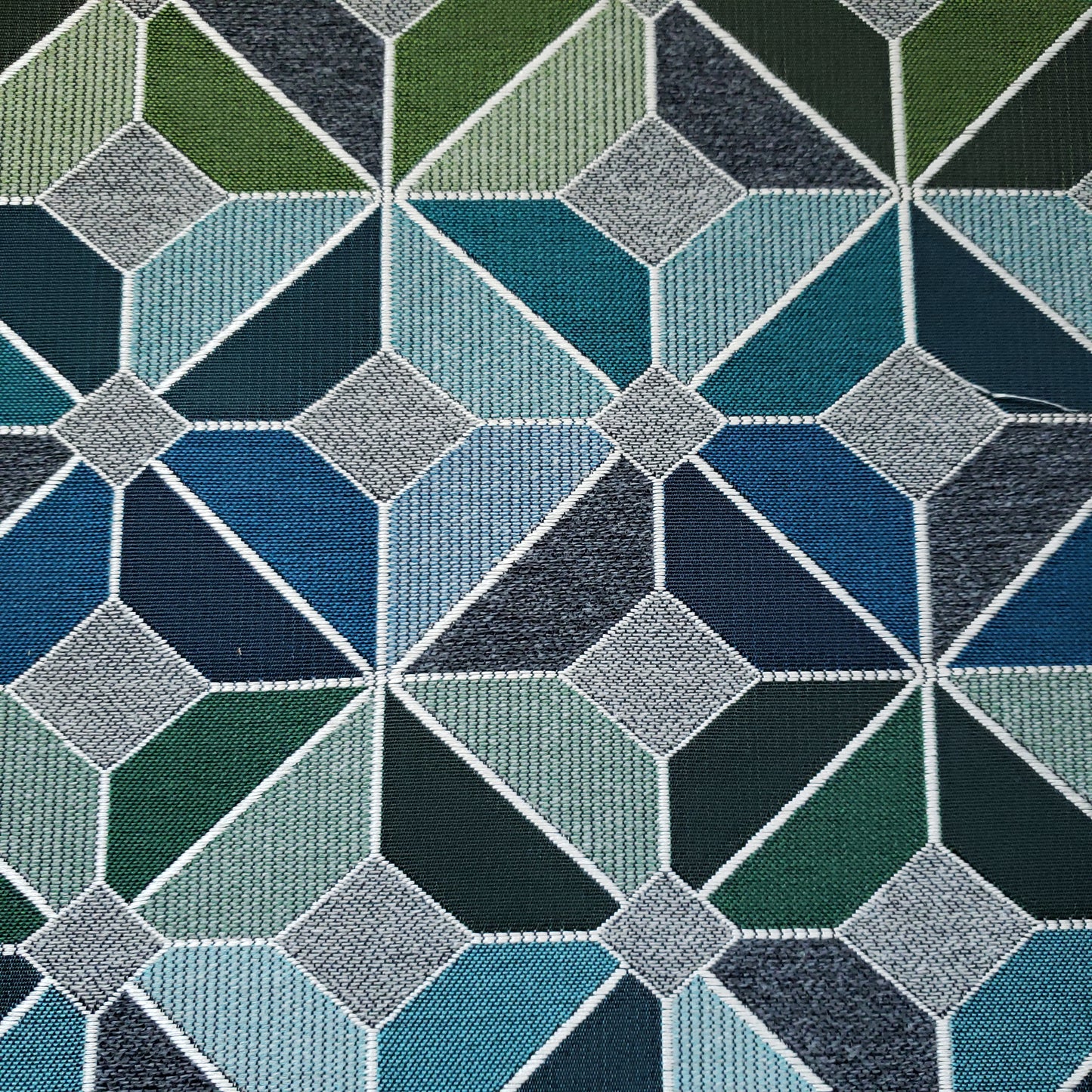Tile Floor in Spring Fabric