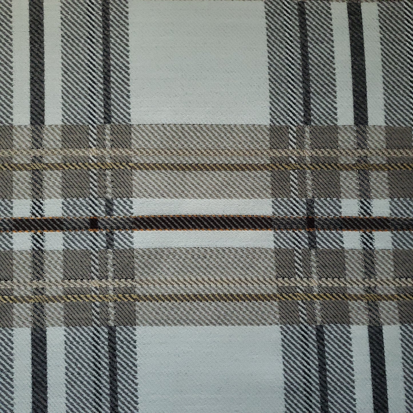 Retro Modern Manhattan Plaid Fabric