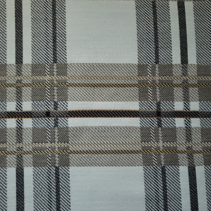 Retro Modern Manhattan Plaid Fabric