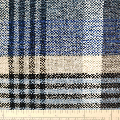 Blue Tartan Fabric