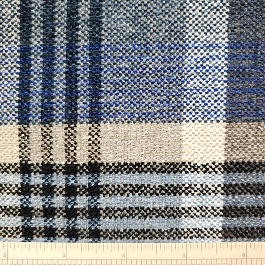 Blue Tartan Fabric