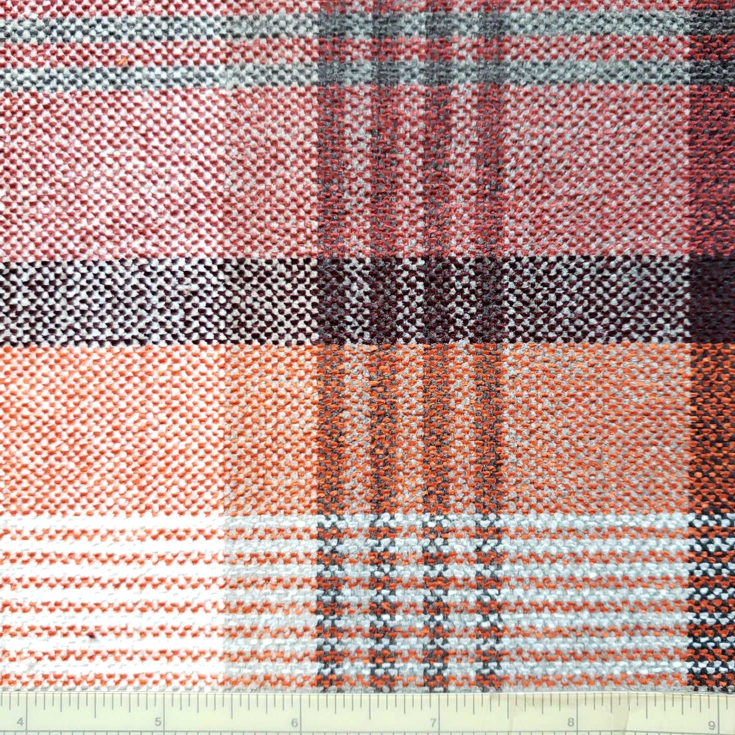 Red Tartan Fabric