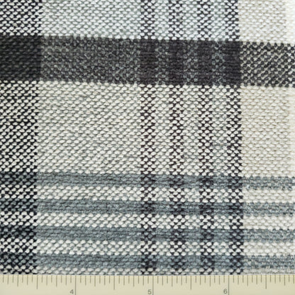 Gray Tartan Fabric