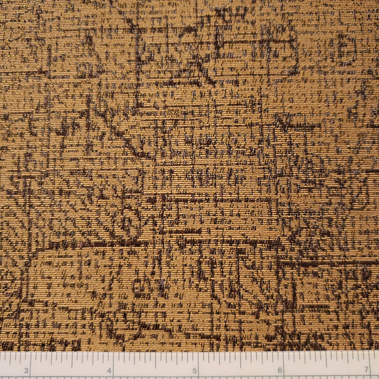 Sketch in Nutmeg Fabric