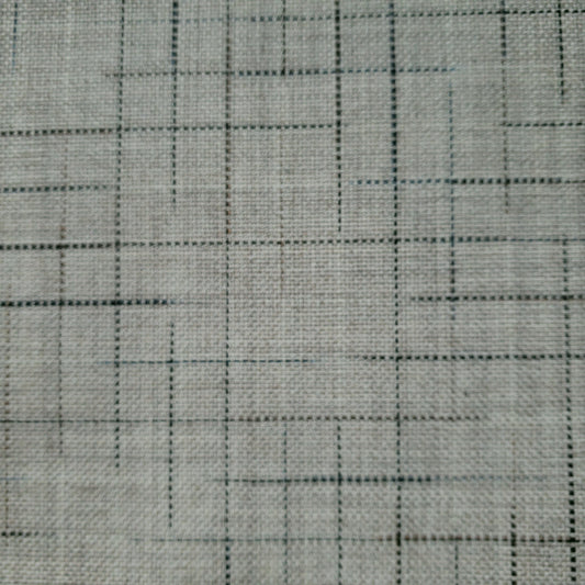 Dotted Line Plaid Fabric