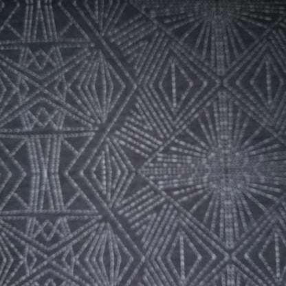 Charcoal Starburst Fabric