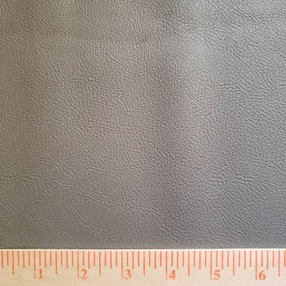 Zinc Gray Classic Faux Leather Strips Envelope