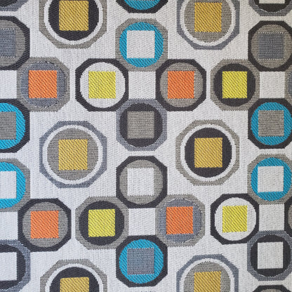 Octagon Tiles in Brights Fabric