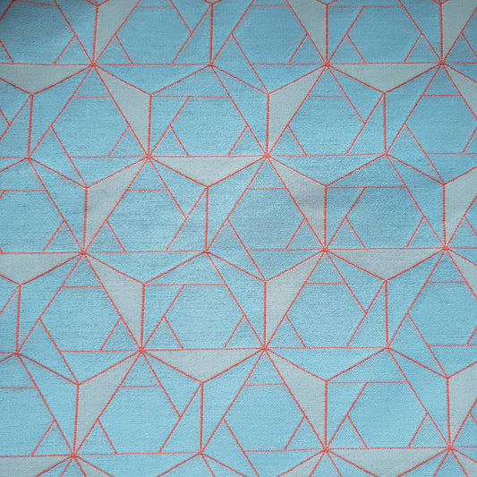 Origami Coral Fabric