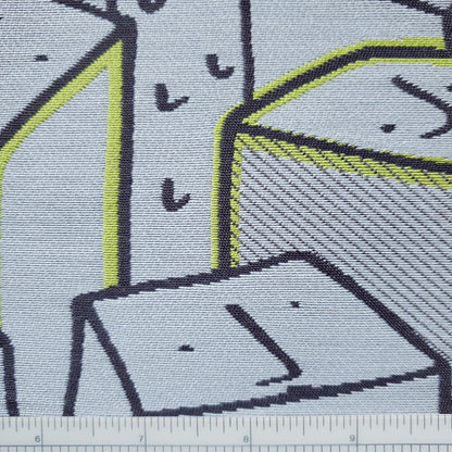 Heart of the City in Gray Fabric