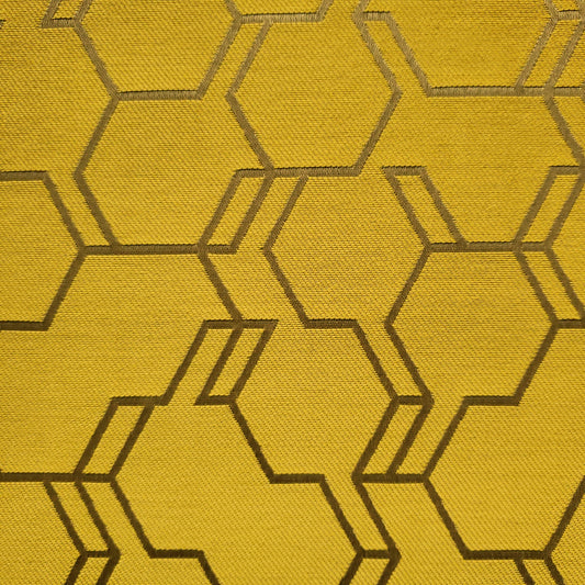 Hexies in Lemon Fabric