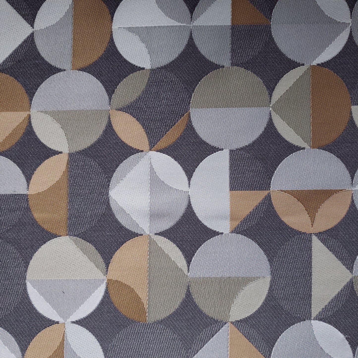 Pie Are Round in Gray Fabric