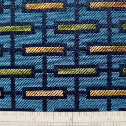 Corporate Org Chart in Blue Fabric