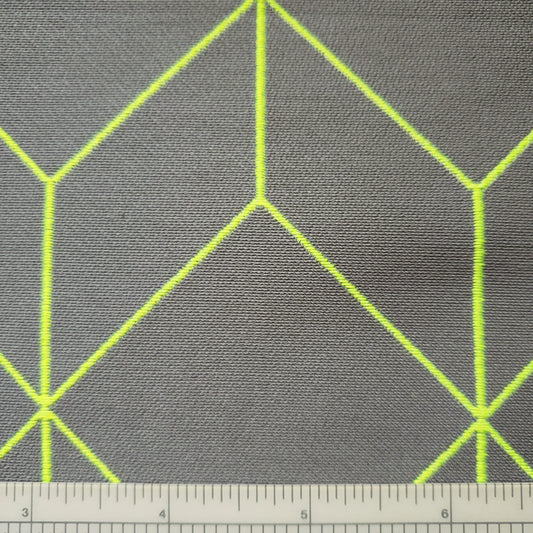 Glo Stick Gridded Fabric
