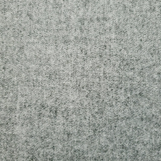 Gull Gray Heathered Wool Fabric