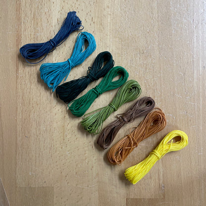 Maine Thread Brand Braided Waxed Thread for Sewing Sneakers