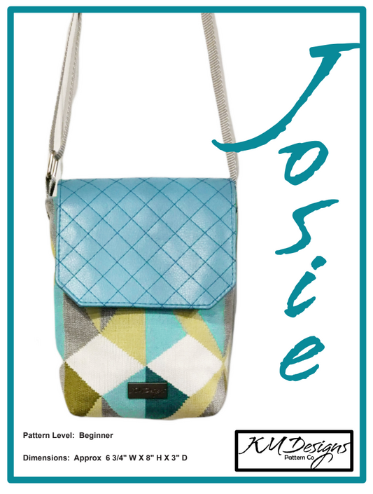 The Josie Sling Bag PDF Pattern w/Kit Purchase
