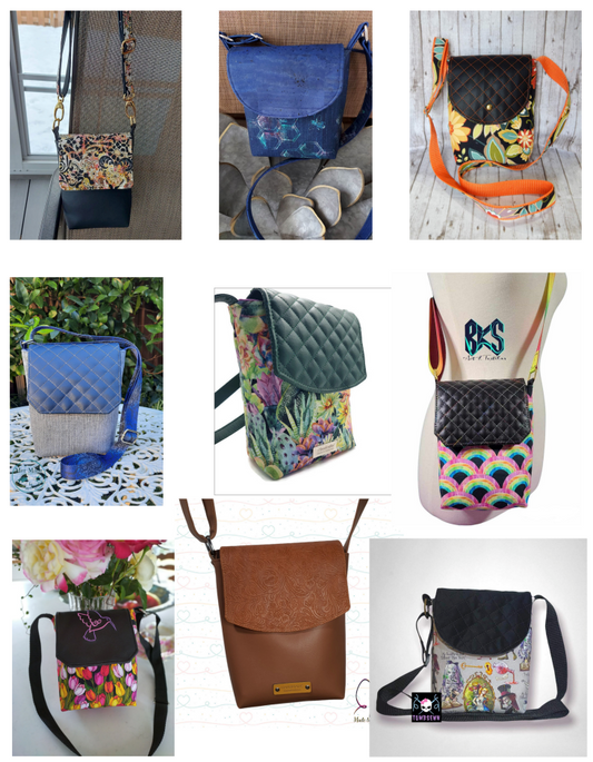 The Josie Sling Bag PDF Pattern w/Kit Purchase