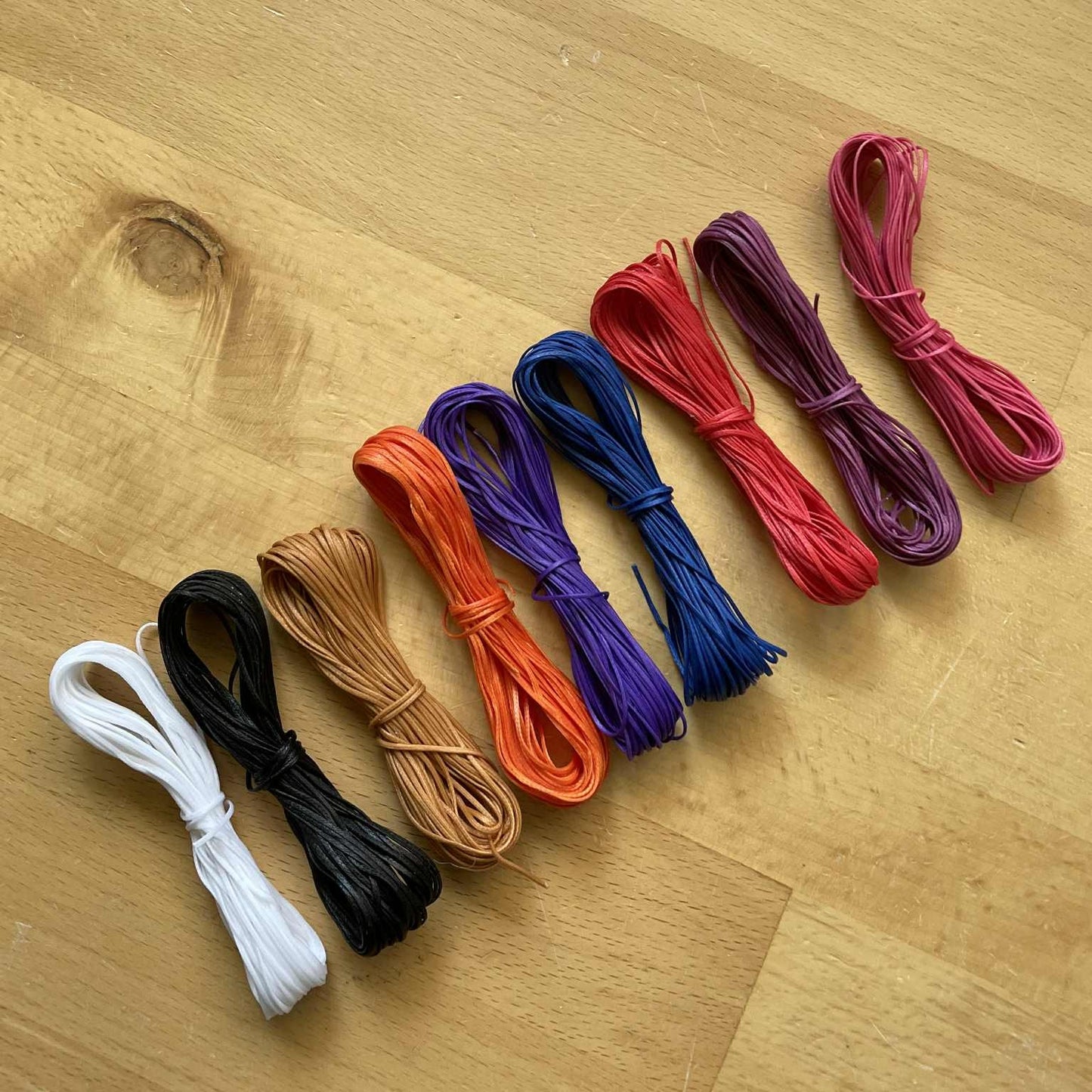 Braided Waxed Thread for Sewing Sneakers