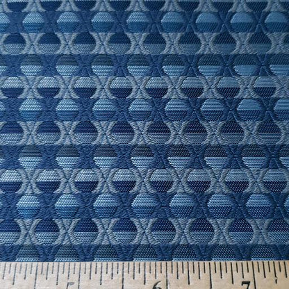 Tiny Blue Bubbles Fabric