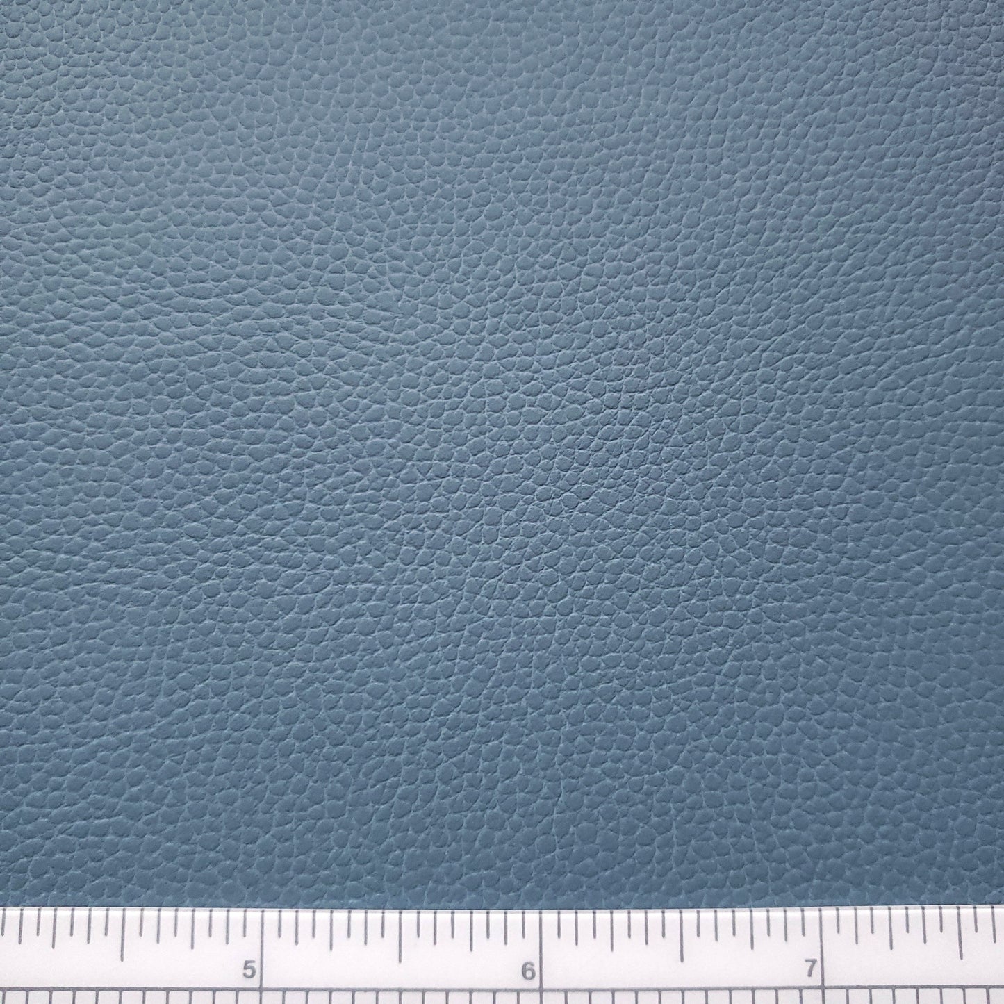 Chambray Blue Silica Leather