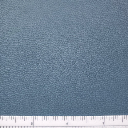 Chambray Blue Silica Leather
