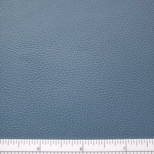Chambray Blue Silica Leather