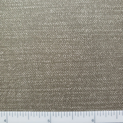 Taupe Linen Suit Patterned Vinyl