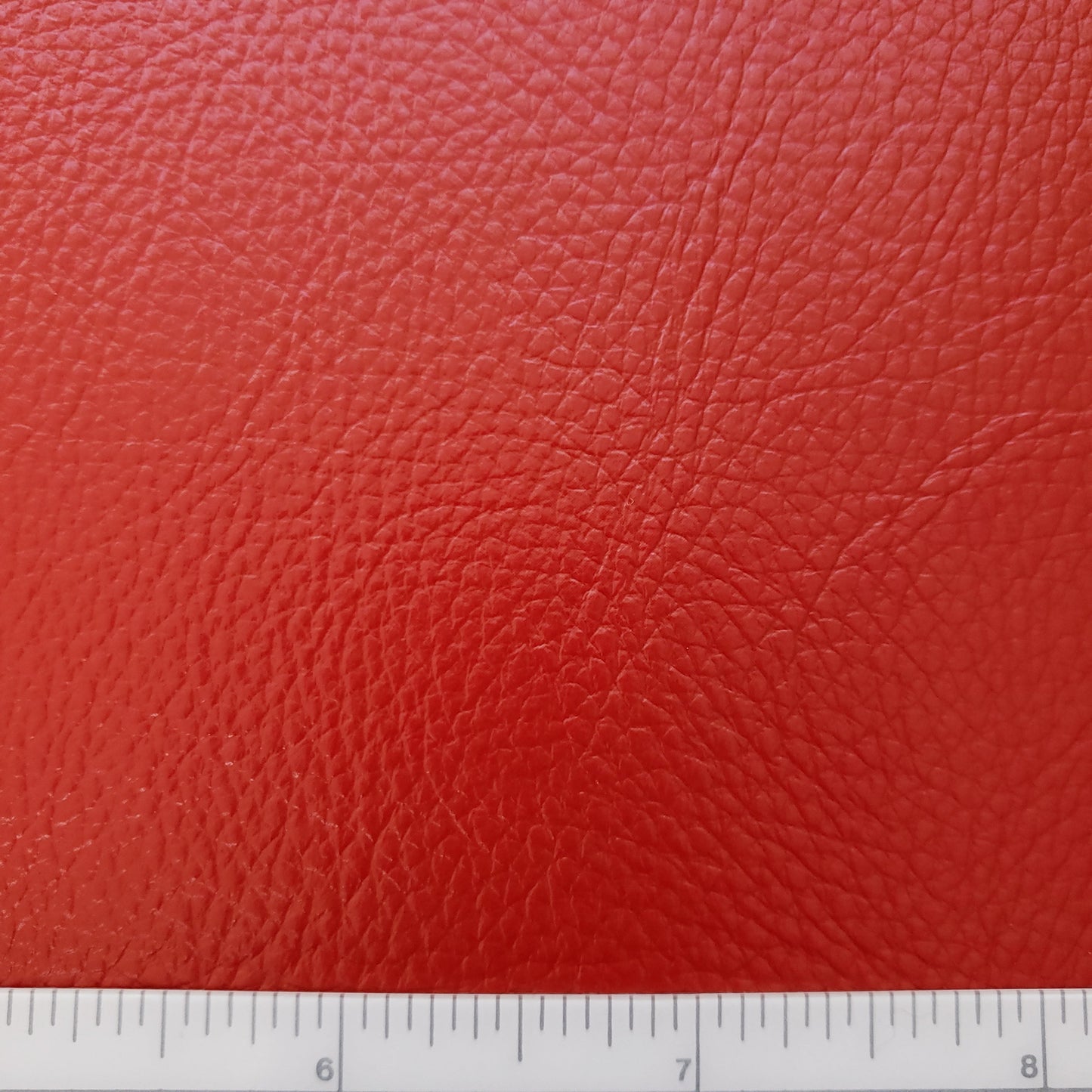 Paprika Gloss Microfiber Faux Leather
