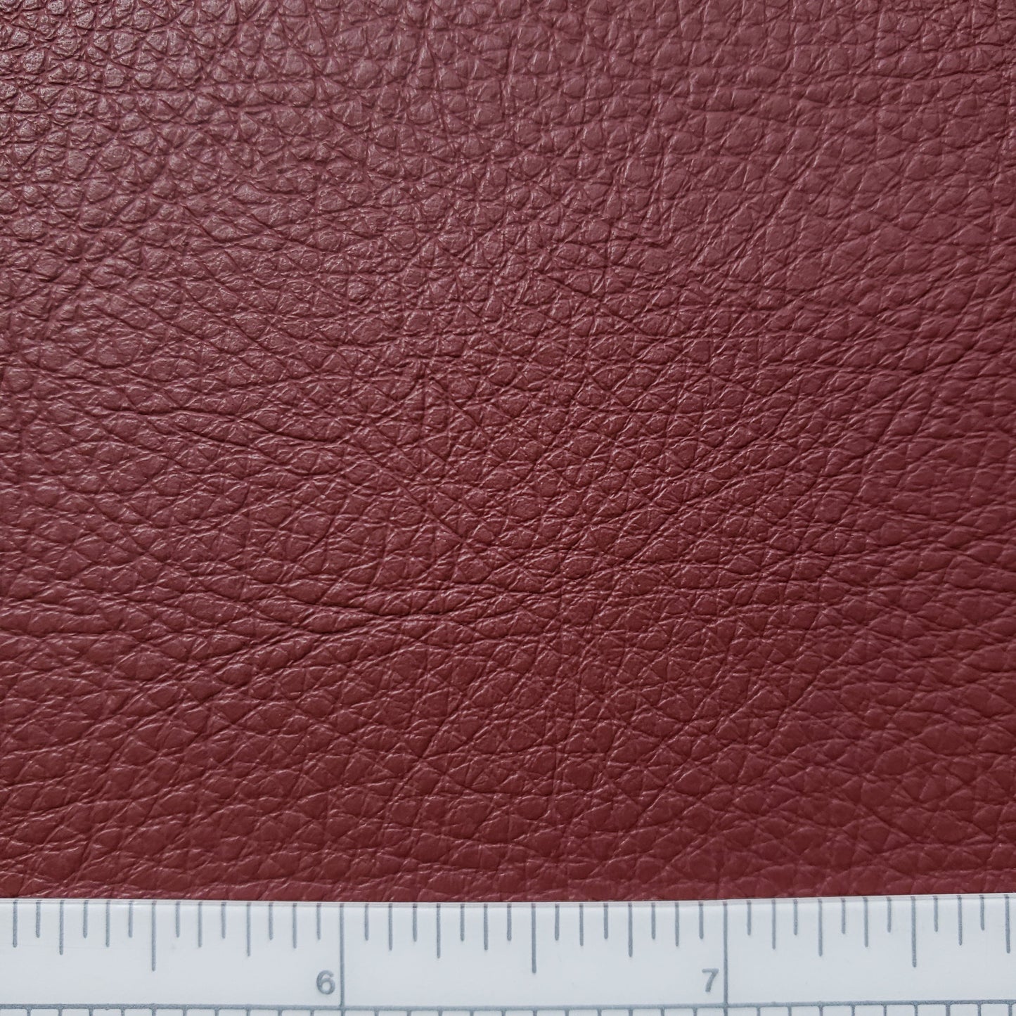 Maroon Classic Faux Leather