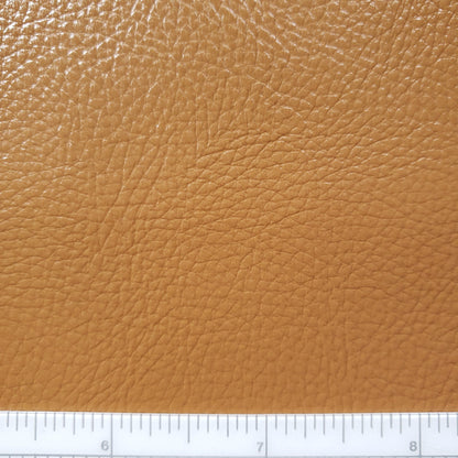 Caramel Gloss Microfiber Faux Leather