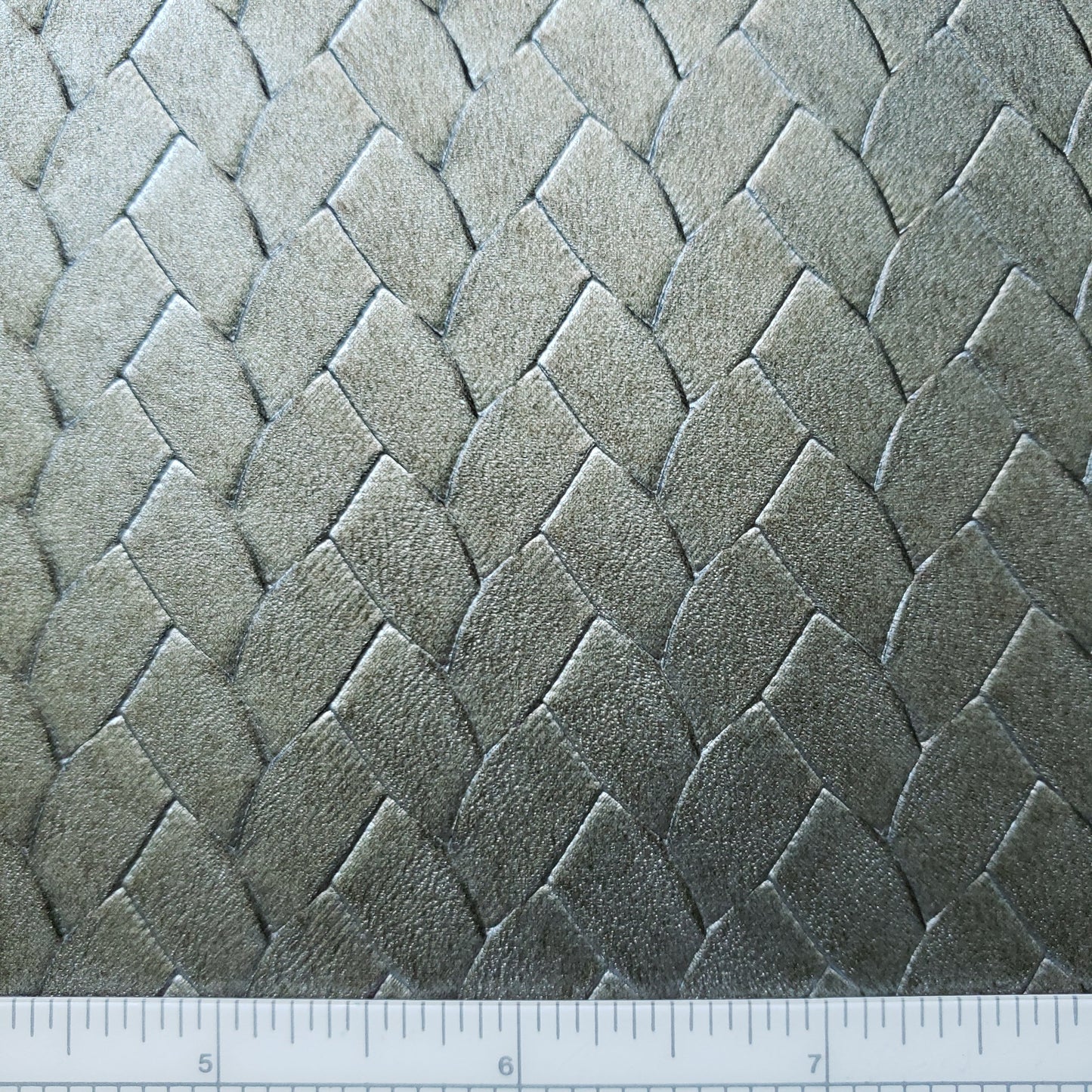 Pyrite Braided Faux Leather