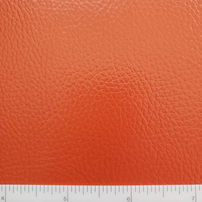 Pumpkin Gloss Microfiber Faux Leather