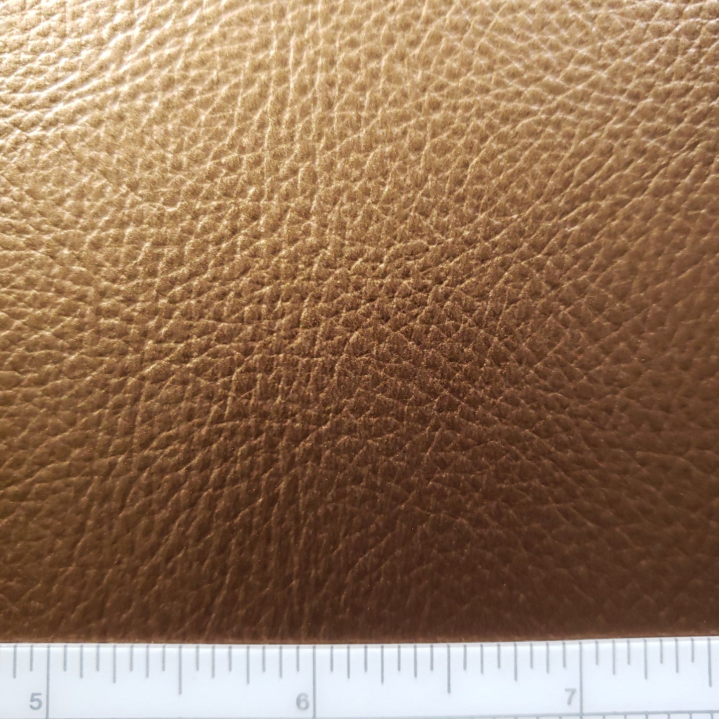 Bronzed God Gloss MIcrofiber Faux Leather